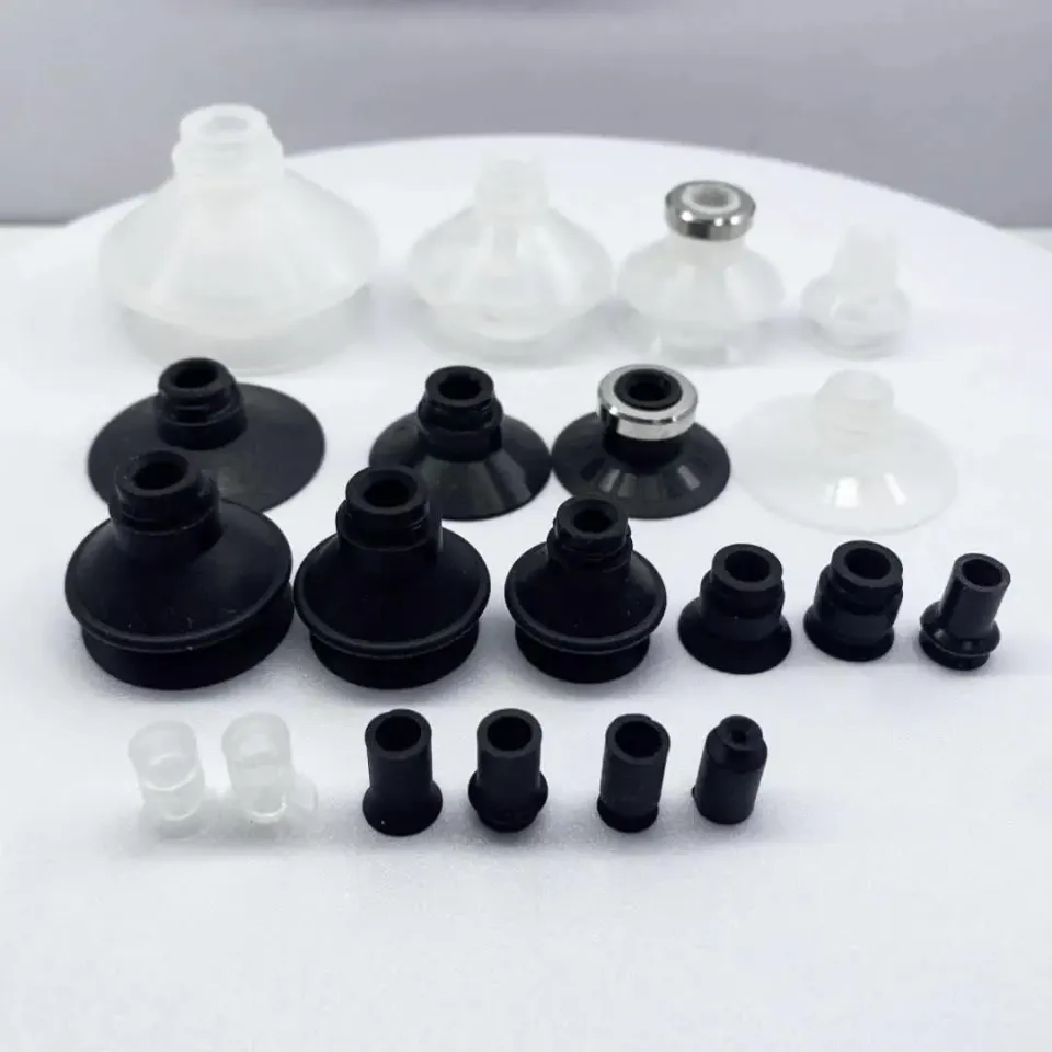 ZPT Black ESD anti-static silicone suction cup (ZPT10/13/16/20/25/32B-B5-A10) for industrial pneumatic manipulators (1/23)