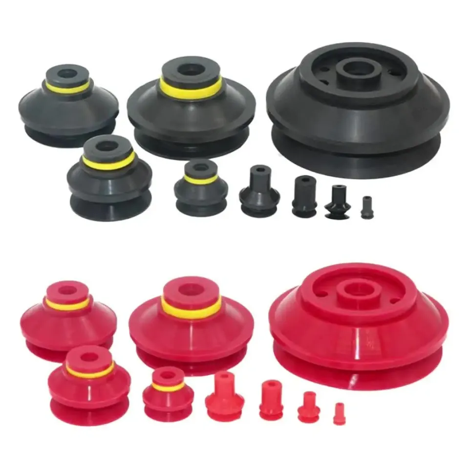 PIAB VB series vacuum silicone suction cups 10-50 mm (1/15)