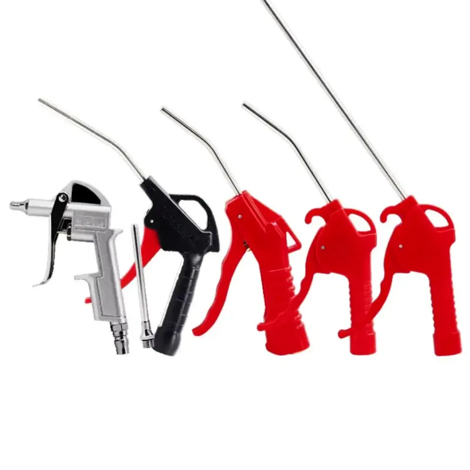 high-pressure pneumatic gun, air blow gun, vacuum cleaner, pneumatic dust removal tool for trucks, extended air blowing tool (1/16)