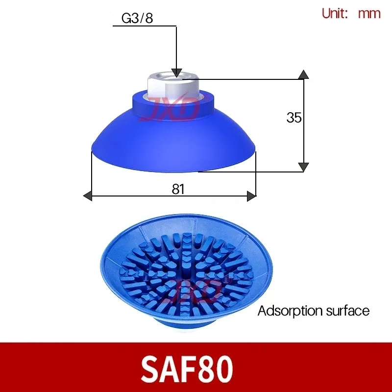 SAF80 vacuum suction cup 80 mm for metal panels (1/6)